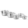Garnek niski Kitchen Line z pokrywką 4,9 l śr. 240 x 110 h - Hendi 836026